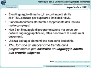 RDF e RDF Schema. La famiglia dei linguaggi RDF fa da supporto per l’interoperabilità a livello semantico. Gli sviluppi de...