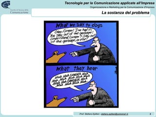 La sostanza del problema<br />2<br />