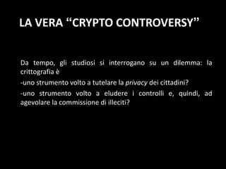 La “cryptocontroversy” :-)