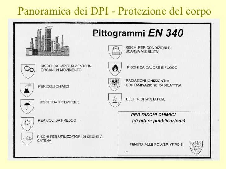Dispositivi di protezione individuale (DPi)