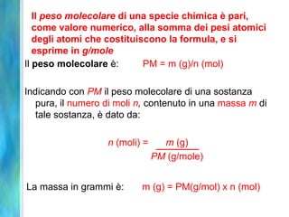      Insieme di atomi tenuti insieme da legame metallico (Na, Al, Fe)La formula di un elemento si indica con il simbolo dell’atomo e (nel caso in cui l’elemento sia formato da molecole) da un indice pari al numero di atomi legati