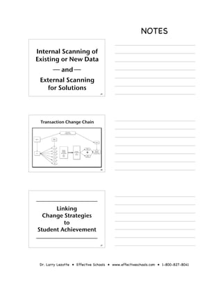 The Effective Schools Continuous School Improvement Process | PDF