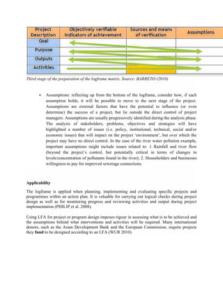 Logical framework analysis of projects.docx