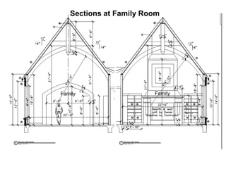 Sections at Family Room
 