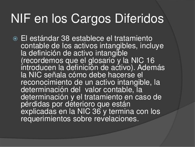 Cargos Diferidos
