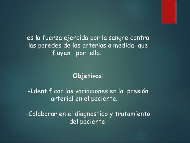 Toma de Presion Arterial Toma de Presion Arterial