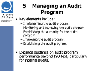 Managing Audit Program T410 iso 19011 | PDF