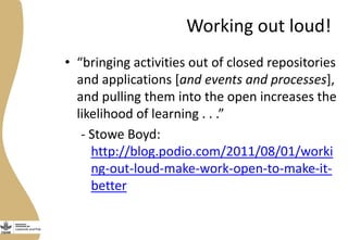 Knowledge and communication in the Livestock and Fish Research Program: The first year