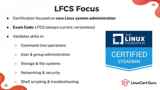 Linux Foundation Certified System Administrator (LFCS) Exam.pdf