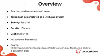 Linux Foundation Certified System Administrator (LFCS) Exam.pdf