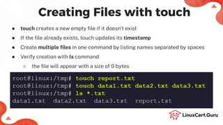 Advanced Linux File Management - LFCS (Essential Commands) | PDF