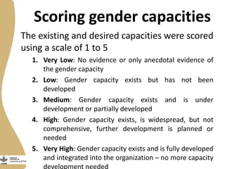 Gender capacity for the small ruminant value chain in Ethiopia: Current status and ways forward