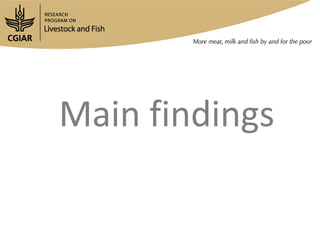 Gender capacity for the small ruminant value chain in Ethiopia: Current status and ways forward