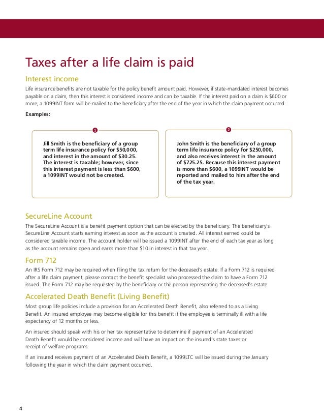 Group Term Life Insurance Taxable Benefit Thismylife