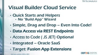 Oracle Low Code Lowdown: APEX vs VBCS | PDF