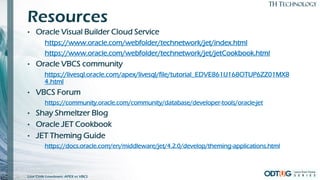 Oracle Low Code Lowdown: APEX vs VBCS | PDF