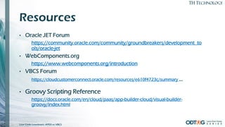 Oracle Low Code Lowdown: APEX vs VBCS | PDF