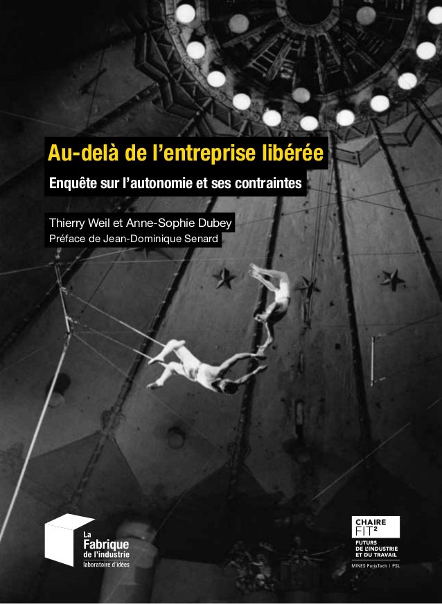 Au Dela De L Entreprise Liberee Enquete Sur L Autonomie Et Ses Contr
