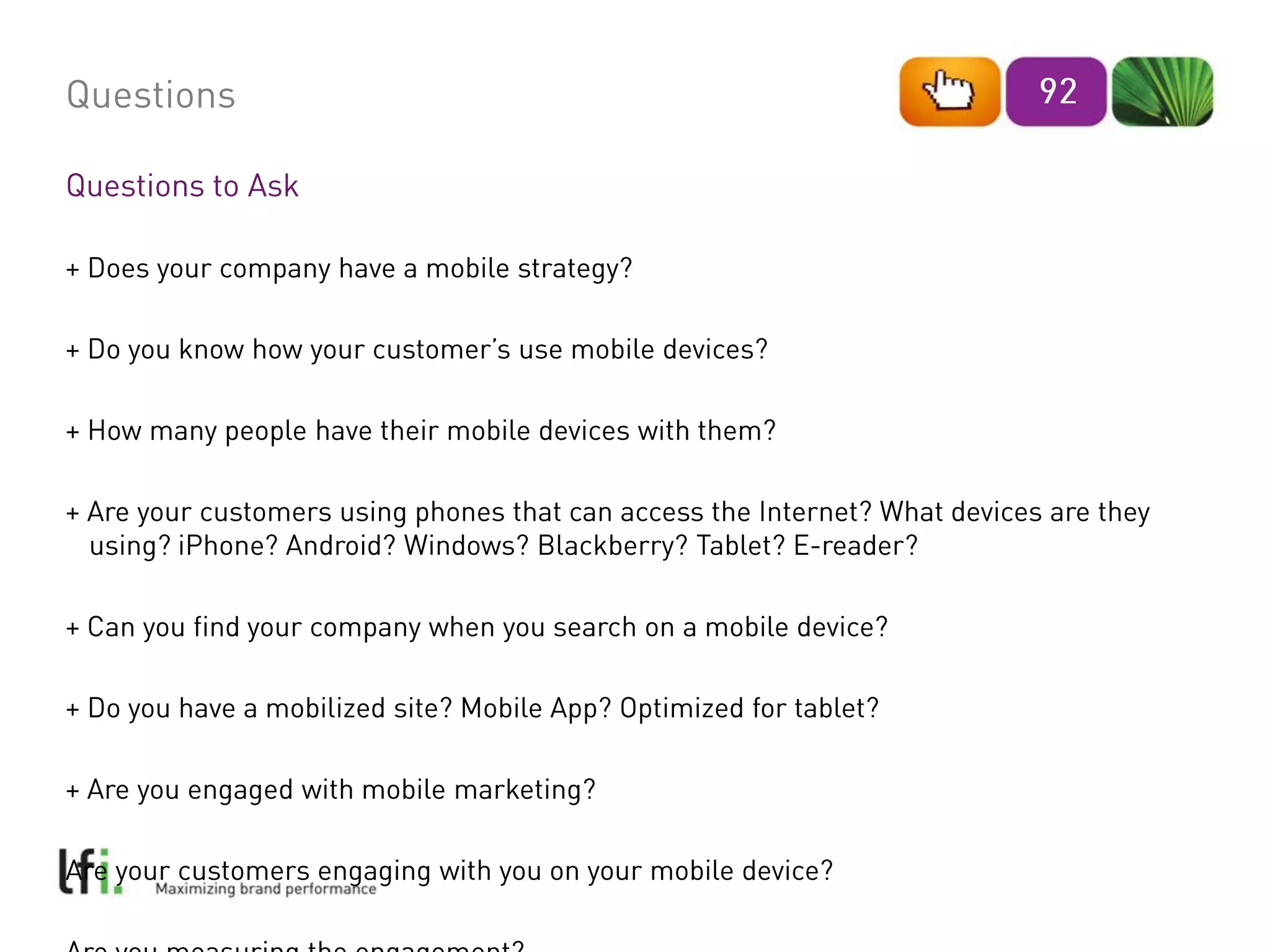 Why You Need A Mobile Marketing Strategy