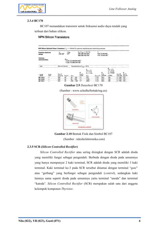 “LINE FOLLOWER ANALOG” | PDF
