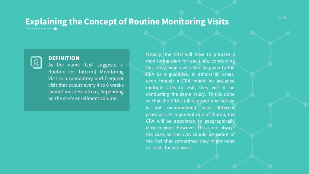 Explaining the Different Types of Routine Monitoring Visits