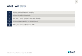open peer review at BMC | PDF