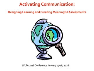 LFLTA	
  2016	
  Conference	
  January	
  15-­‐16,	
  2016	
  
 