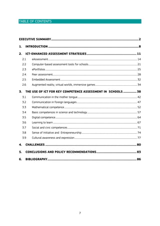 The Use of ICT for the Assessment of Key Competences | PDF