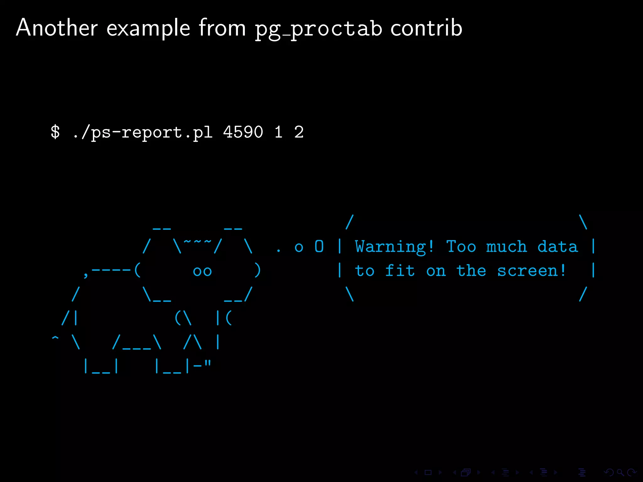 pg_proctab: Accessing System Stats in PostgreSQL