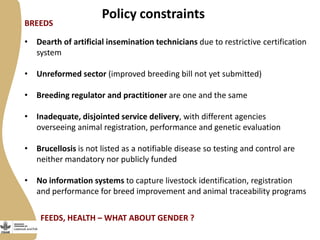 Abridged rapid value chain analyses training 