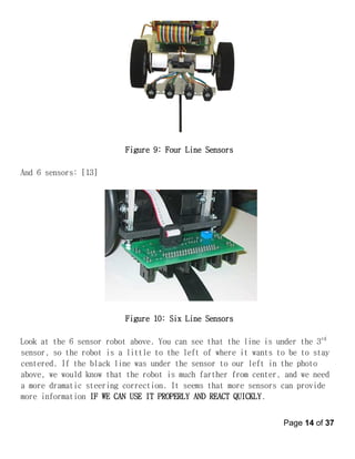 MAKING OF LINE FOLLOWER ROBOT | PDF