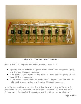 MAKING OF LINE FOLLOWER ROBOT | PDF