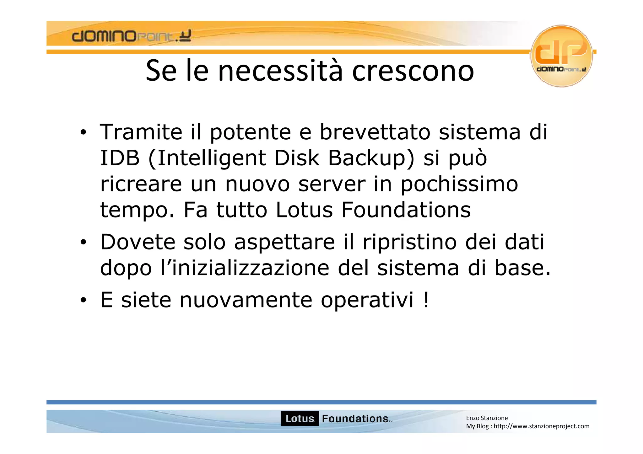 Lotus Foundations Start 1.0 Italian Version