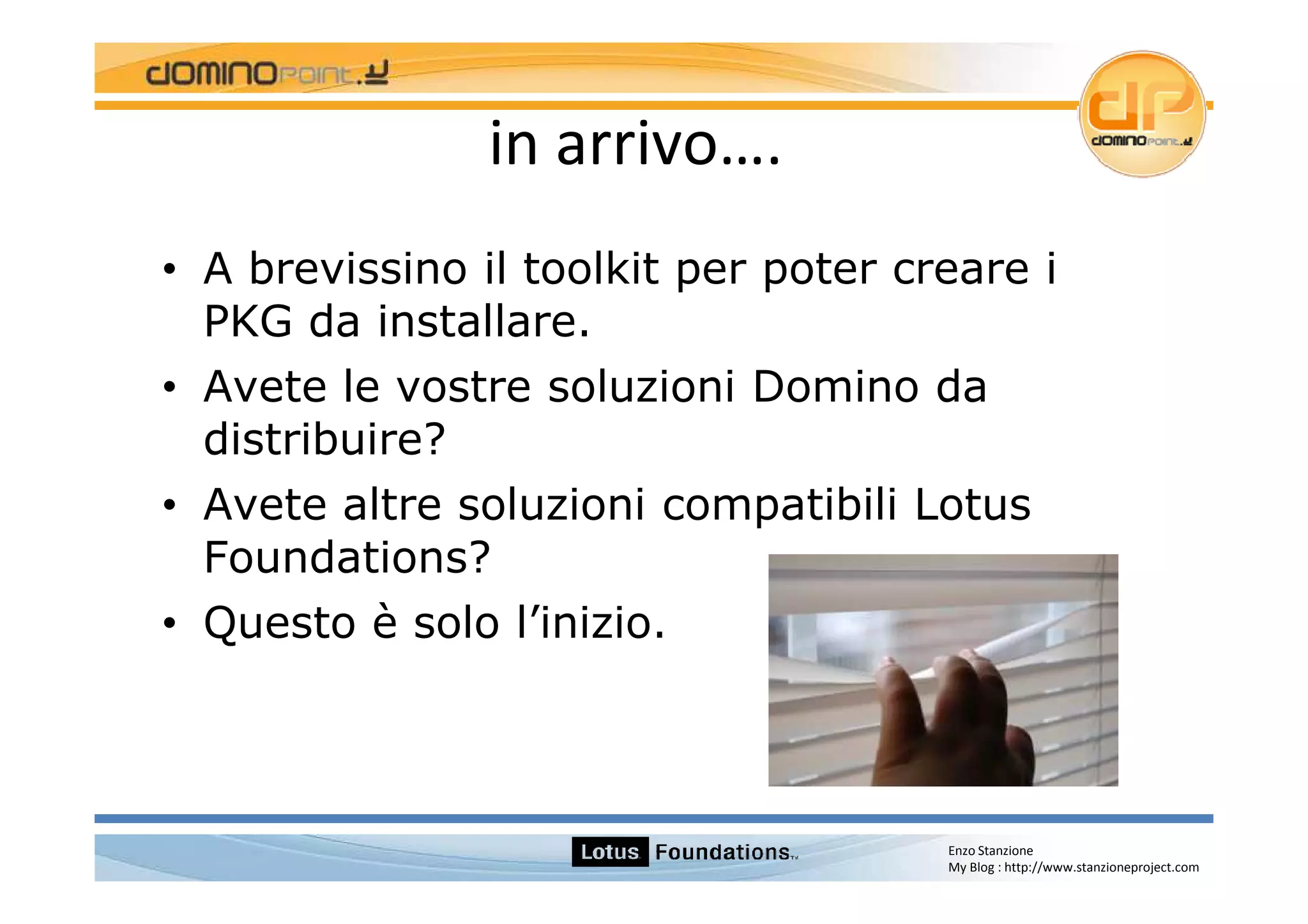 Lotus Foundations Start 1.0 Italian Version
