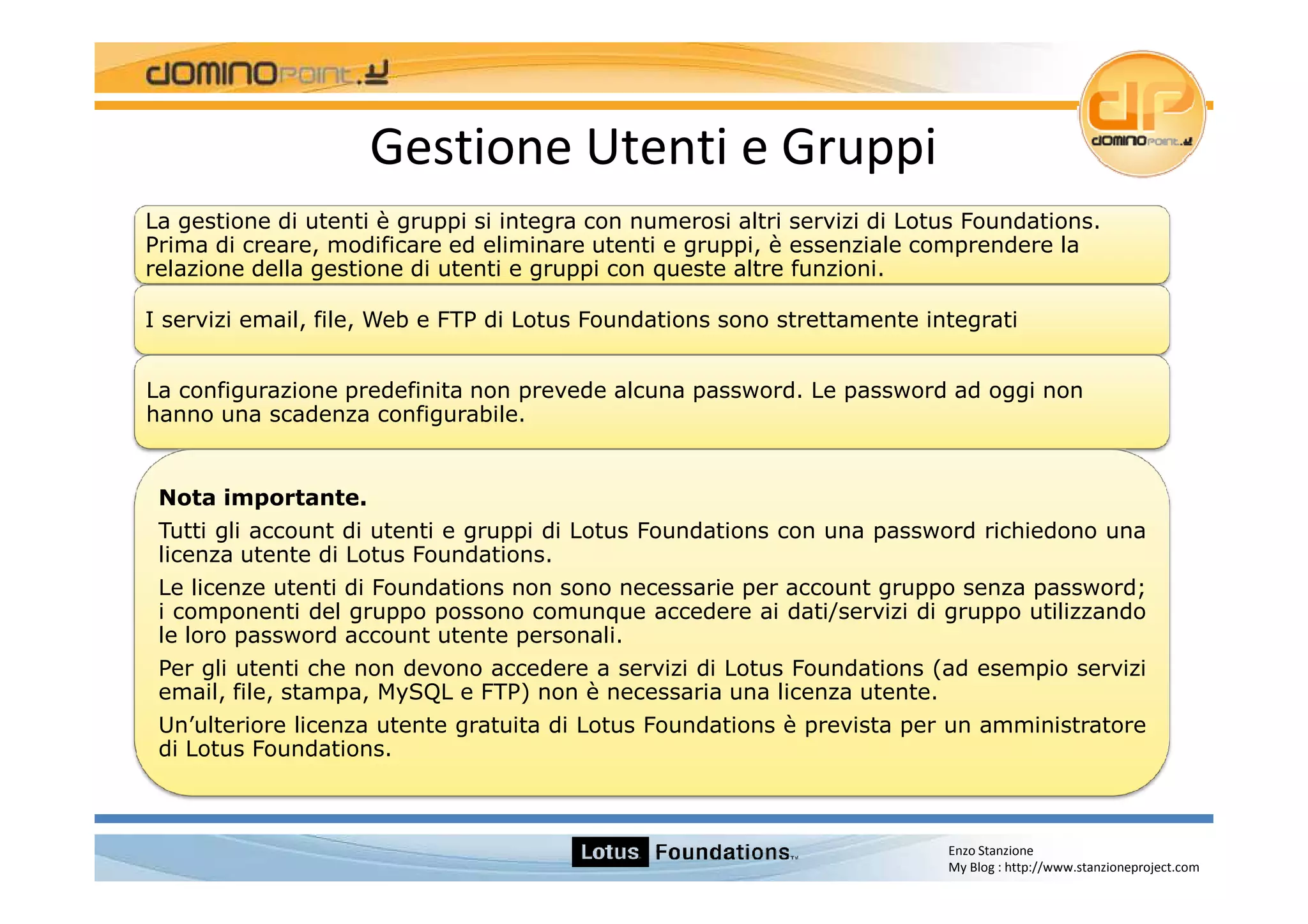 Lotus Foundations Start 1.0 Italian Version