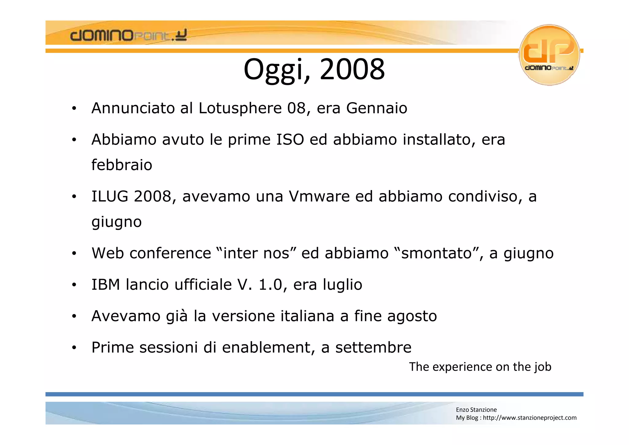 Lotus Foundations Start 1.0 Italian Version