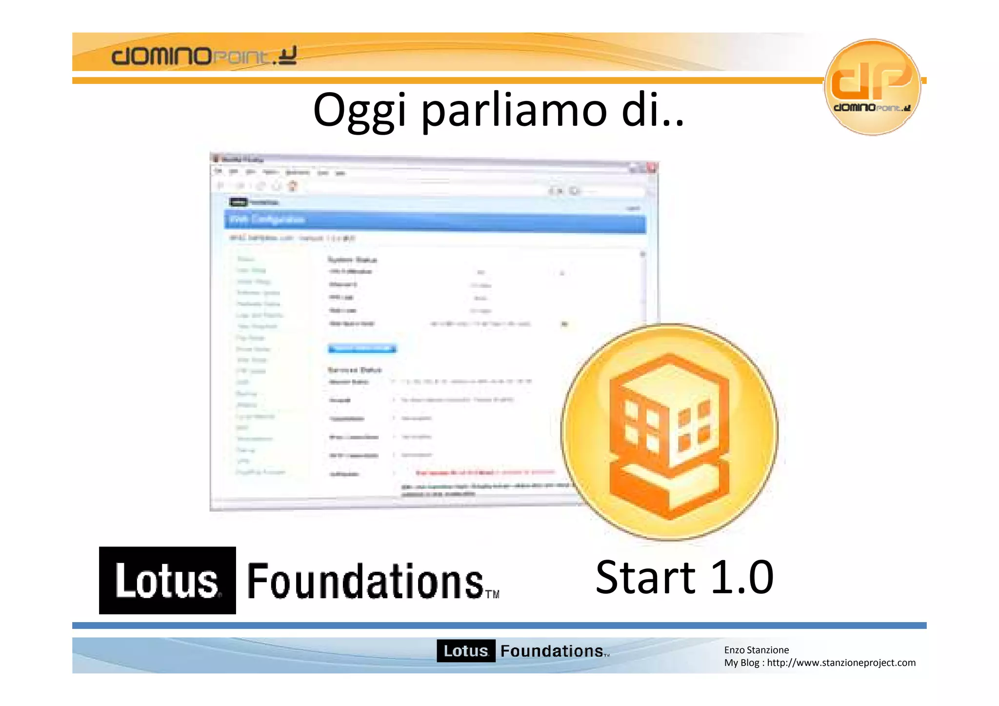 Lotus Foundations Start 1.0 Italian Version