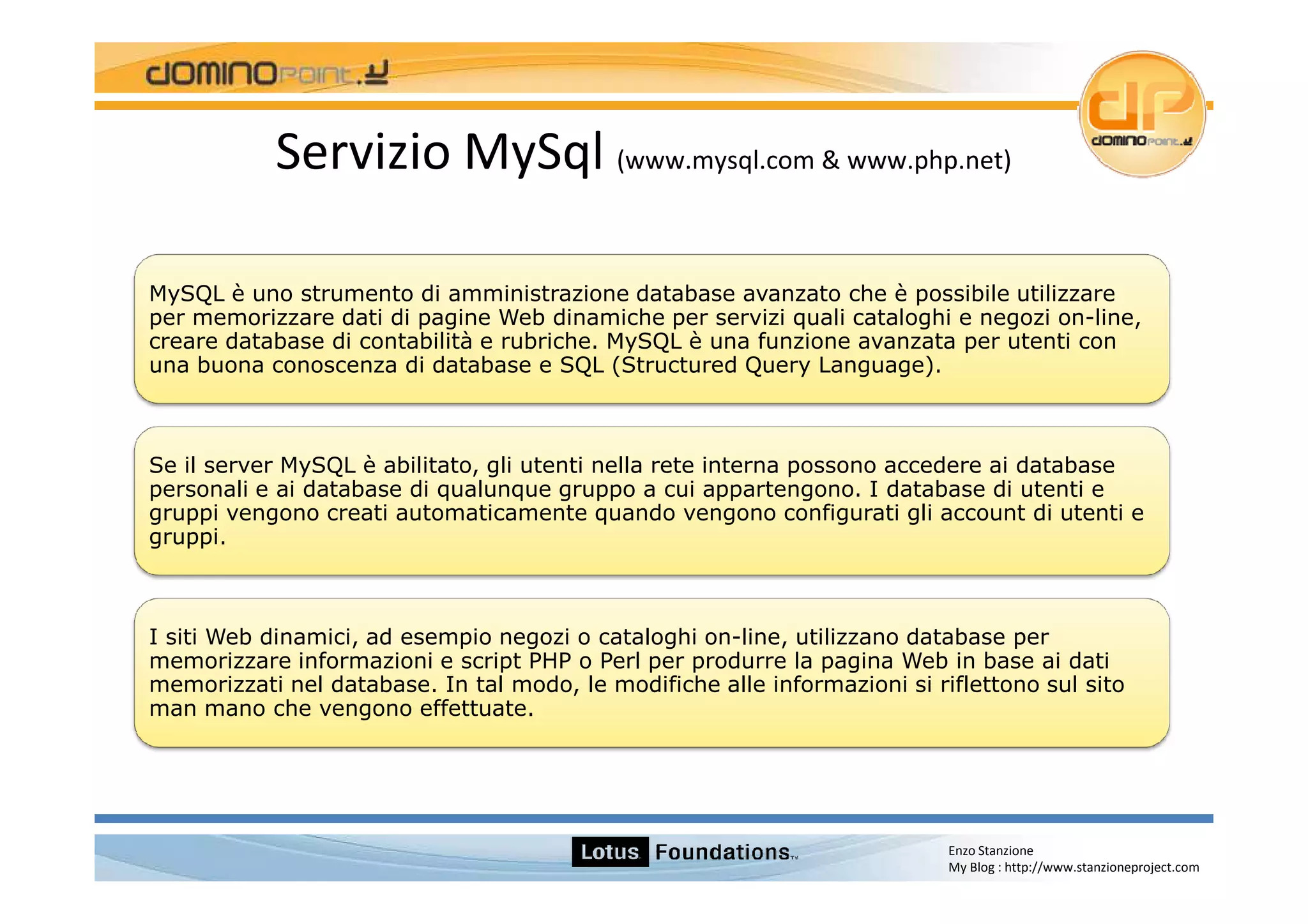 Lotus Foundations Start 1.0 Italian Version