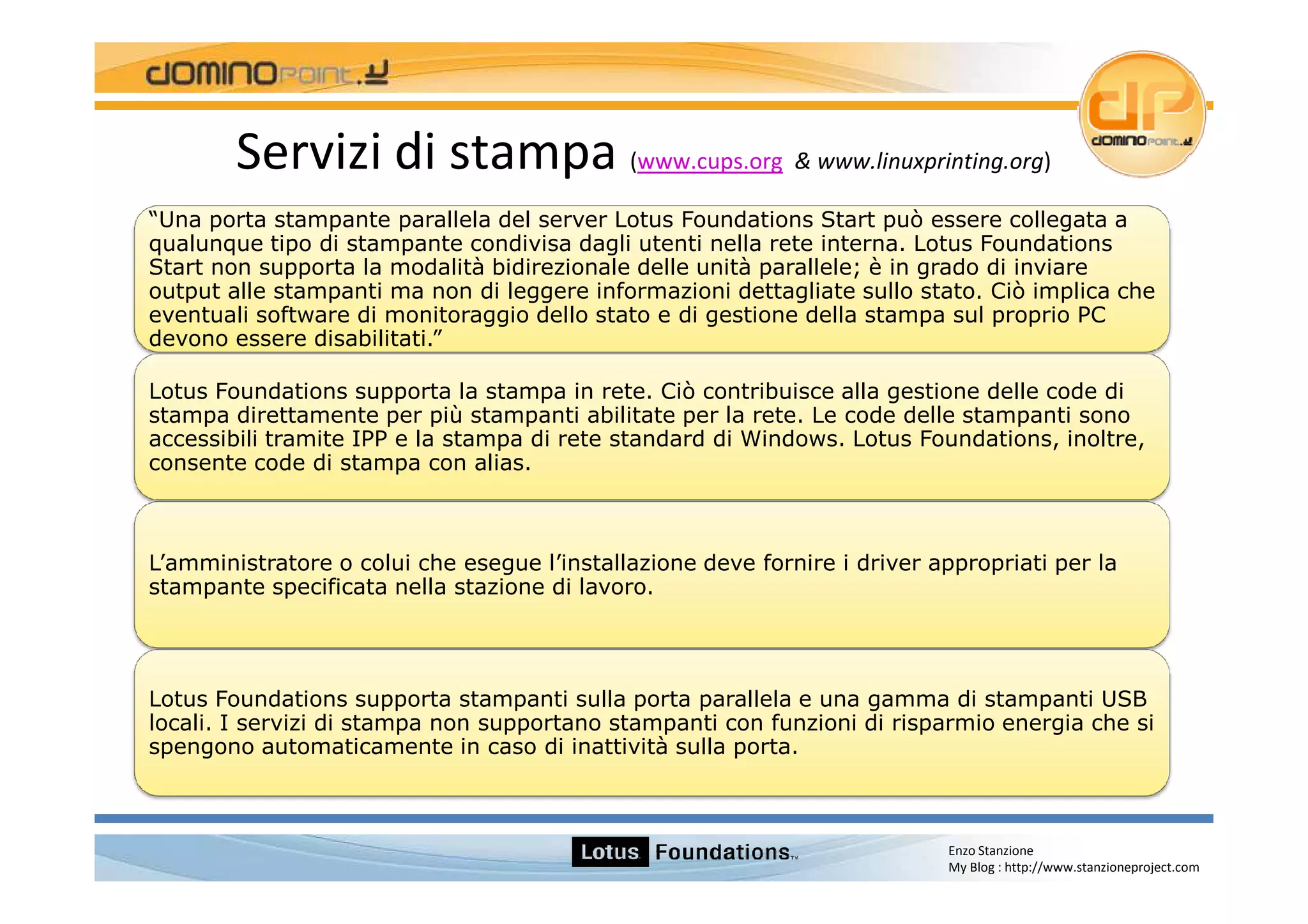 Lotus Foundations Start 1.0 Italian Version