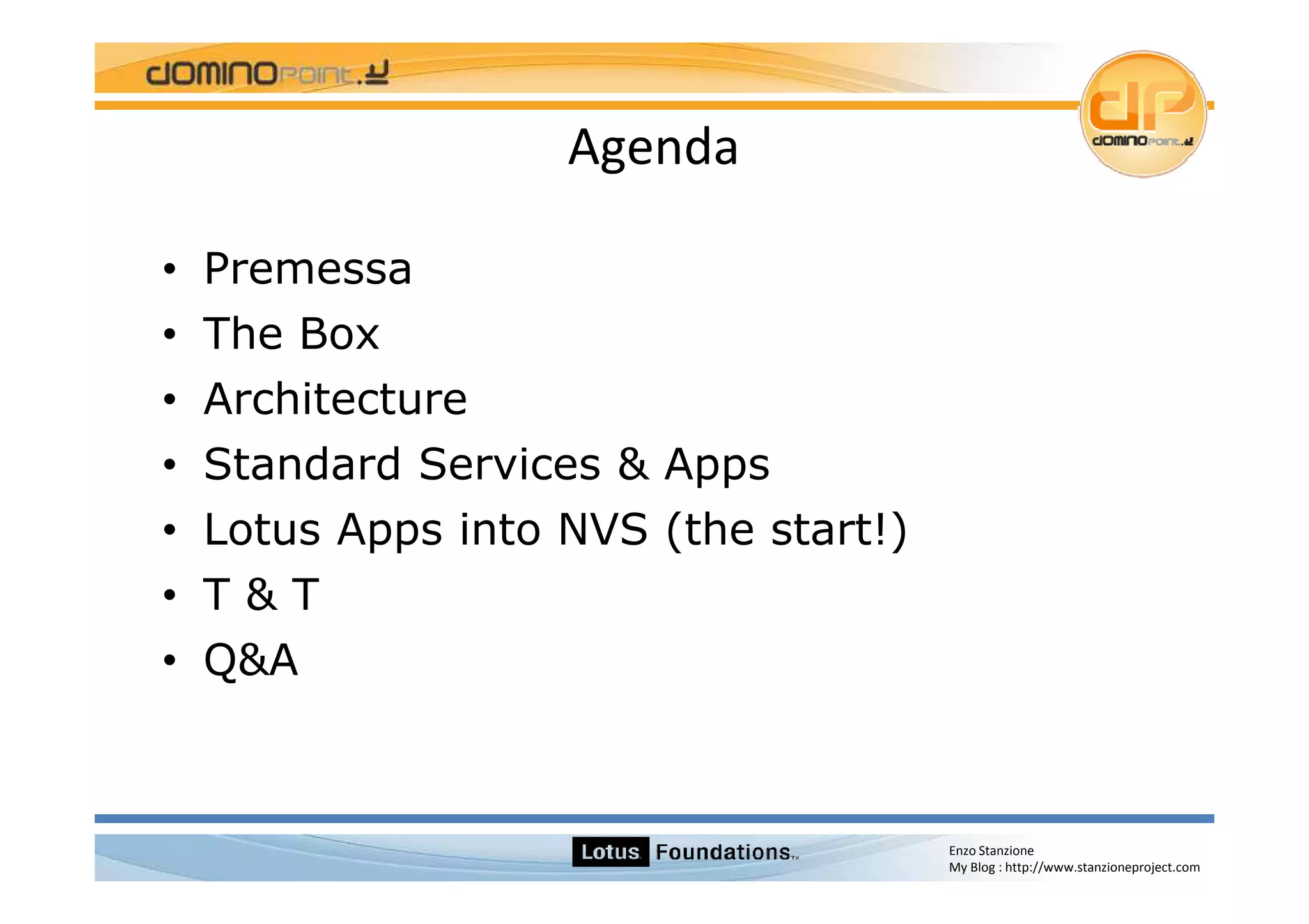 Lotus Foundations Start 1.0 Italian Version