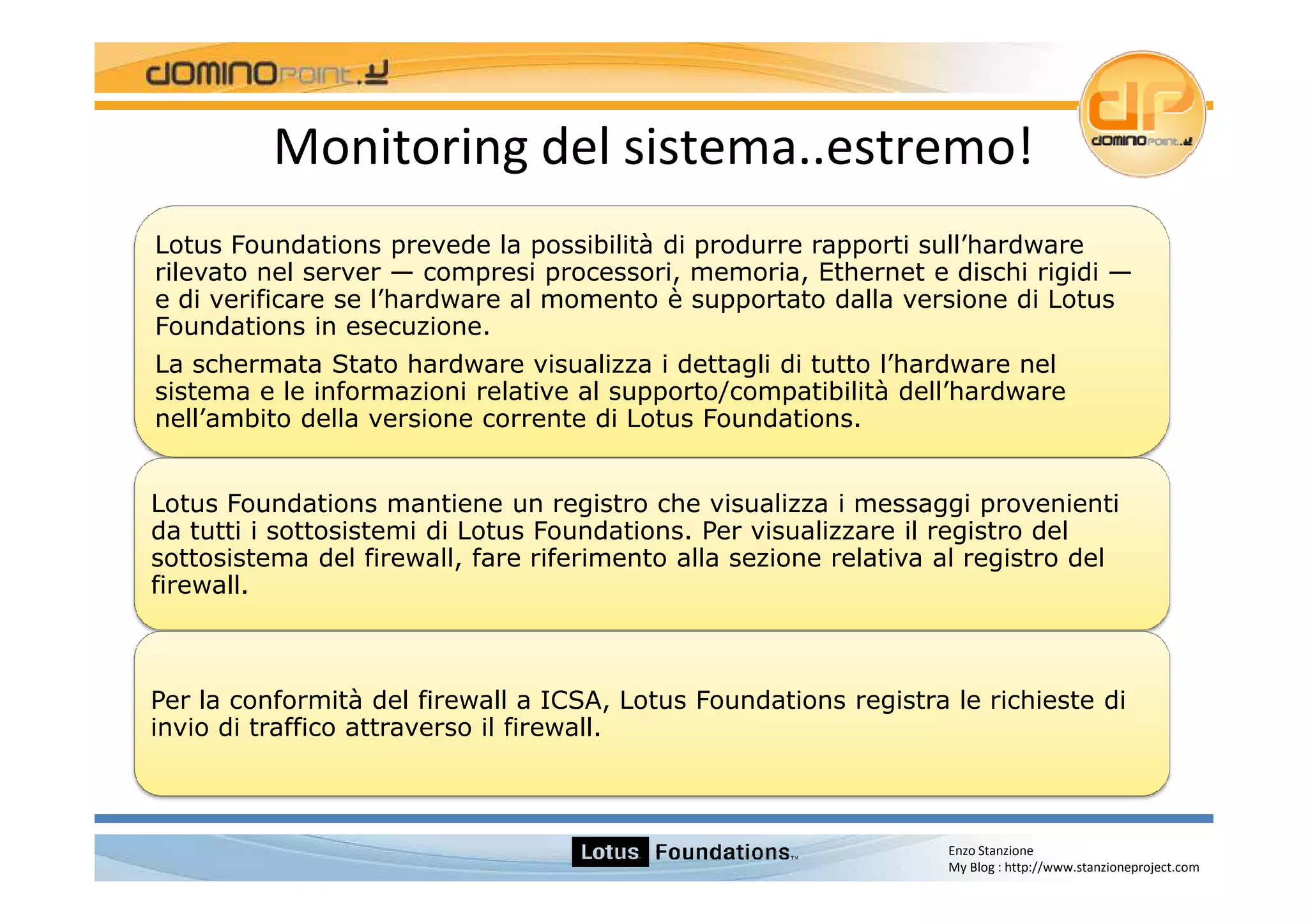 Lotus Foundations Start 1.0 Italian Version