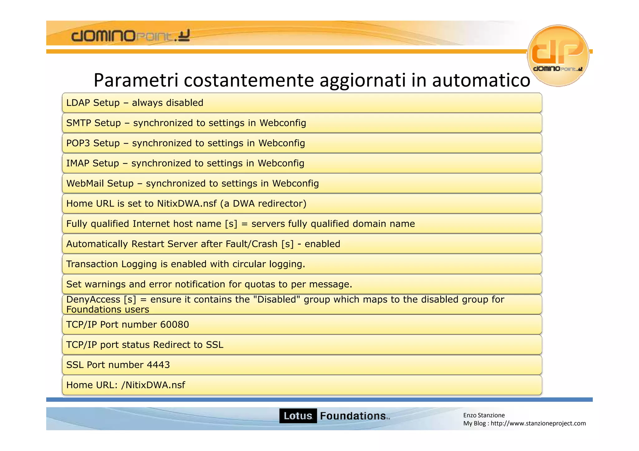 Lotus Foundations Start 1.0 Italian Version