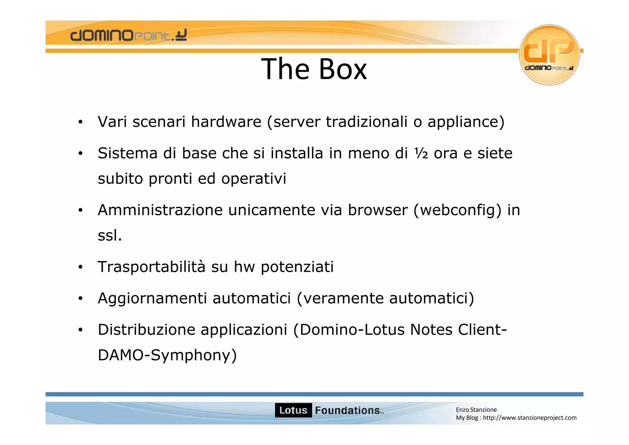 Lotus Foundations Start 1.0 Italian Version