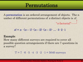 Statistics Superpermutation Problem lfstat3e_ppt_03_rev.ppt