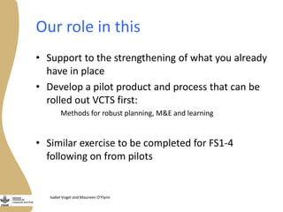 Livestock and Fish theory of change approach