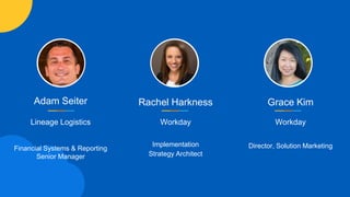 One Lineage Workday Lineage Logistics and Workday | PPTX