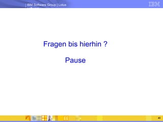Fragen bis hierhin ? Pause 