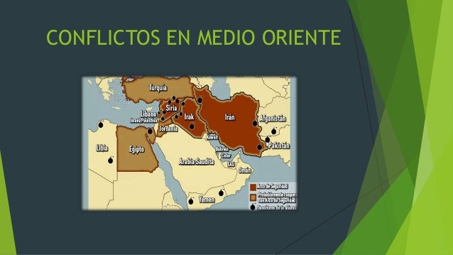 Conflictos en medio oriente