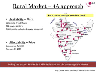 lg case study on rural marketing