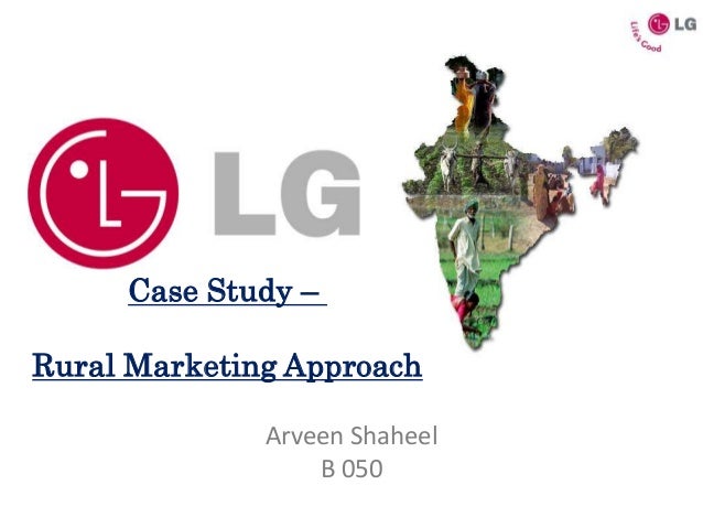 lg rural marketing lg rural marketing